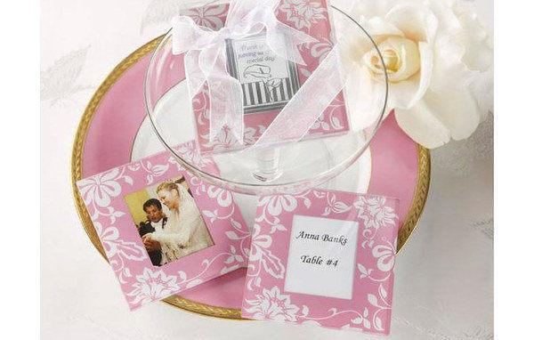 個性相框式杯墊兩片裝(10入) 禮贈品 結婚用品 婚禮小物 ht-0055    