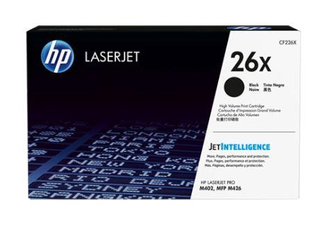 HP 26X LaserJet 高容量黑色原廠碳粉匣 CF226X
