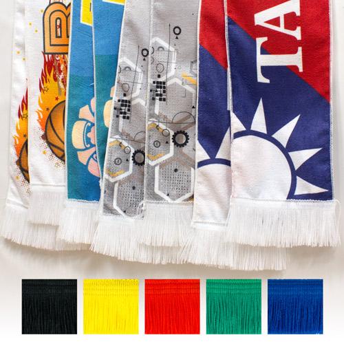 [客製化]  標準尺寸全彩球迷圍巾/超細纖維毛巾 (二合一)100個含印刷含版費 宣導品 禮贈品 HFPWP S1-41005-100