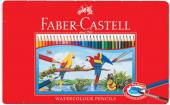 【FABER CASTELL 輝柏】 36色水彩色鉛筆/鐵盒 115937   