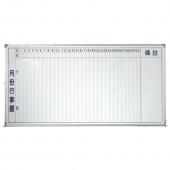【行事曆磁性白板】HM306 高密度行事曆白板/高級行事曆單磁白板 (3尺×6尺)