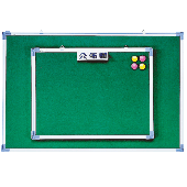 綠絨磁性 公佈欄3尺×4尺 SC304