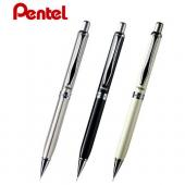 【Pentel 飛龍】Sterling A811AT 高級不鏽鋼自動鉛筆  黑色【筆身】