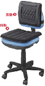 GL6893矽膠人體工學椅墊  S1-52906893